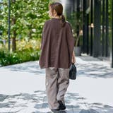 【接触冷感】リネンレーヨンドルマンバンドカラーシャツ | coen【women】 | 詳細画像11