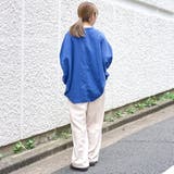 【接触冷感】リネンレーヨンドルマンバンドカラーシャツ | coen【women】 | 詳細画像18