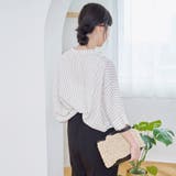 【接触冷感】リネンレーヨンドルマンバンドカラーシャツ | coen【women】 | 詳細画像27