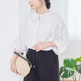 その他1 | 【接触冷感】リネンレーヨンドルマンバンドカラーシャツ | coen【women】