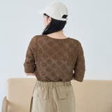 ポコポコフラワーレース半袖トップス | coen【women】 | 詳細画像13