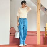 ポコポコフラワーレース半袖トップス | coen【women】 | 詳細画像2