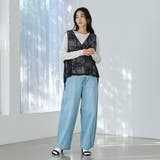 メッシュレース2WAYベスト | coen【women】 | 詳細画像5