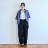 【新色登場・追加】3Dフラワー刺繍 ハーフスリーブシャツ | coen【women】 | 詳細画像20 