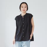 【Lipa別注】 刺繍タックコットンフレンチブラウス | coen【women】 | 詳細画像8