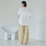 【接触冷感】袖フリルスキッパーブラウス | coen【women】 | 詳細画像10