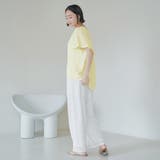【接触冷感】袖フリルスキッパーブラウス | coen【women】 | 詳細画像22