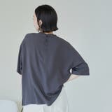 【接触冷感】五分袖Tシャツブラウス | coen【women】 | 詳細画像11