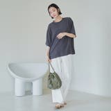 【接触冷感】五分袖Tシャツブラウス | coen【women】 | 詳細画像12