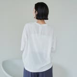 【接触冷感】五分袖Tシャツブラウス | coen【women】 | 詳細画像4