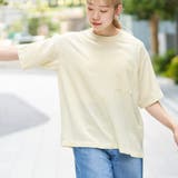 CREAM | 【接触冷感】五分袖Tシャツブラウス | coen【women】