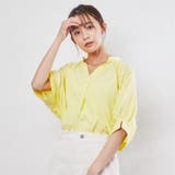 カラーストライプスキッパーブラウス | coen OUTLET | 詳細画像12