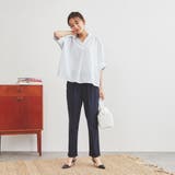 カラーストライプスキッパーブラウス | coen OUTLET | 詳細画像16