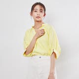 カラーストライプスキッパーブラウス | coen OUTLET | 詳細画像25