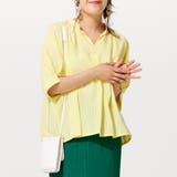 カラーストライプスキッパーブラウス | coen OUTLET | 詳細画像30