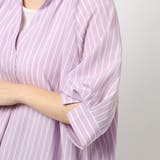 カラーストライプスキッパーブラウス | coen OUTLET | 詳細画像33