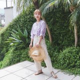 カラーストライプスキッパーブラウス | coen OUTLET | 詳細画像6