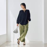ハイツイストボイルコットン2WAYブラウス | coen【women】 | 詳細画像12 