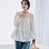 ハイツイストボイルコットン2WAYブラウス | coen【women】 | 詳細画像4 
