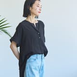 接触冷感ドルマンスキッパーブラウス | coen【women】 | 詳細画像17