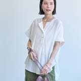 OFF WHITE | 接触冷感ドルマンスキッパーブラウス | coen【women】