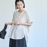 BEIGE | 接触冷感ドルマンスキッパーブラウス | coen【women】