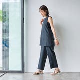 【RONEL】リネンライクノースリーブチュニック | coen【women】 | 詳細画像7 