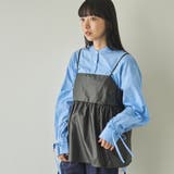 レザーライクキャミソール | coen【women】 | 詳細画像13 