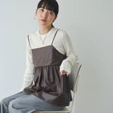 レザーライクキャミソール | coen【women】 | 詳細画像4 