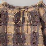 カットジャガードチェックキャミトップス | coen【women】 | 詳細画像3 