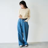 【定番 / 新色追加】メロークルーネックロンT | coen【women】 | 詳細画像11 