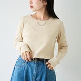 【定番 / 新色追加】メロークルーネックロンT | coen【women】 | 詳細画像13 