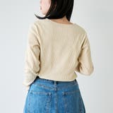 【定番 / 新色追加】メロークルーネックロンT | coen【women】 | 詳細画像14 