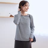 【定番 / 新色追加】メロークルーネックロンT | coen【women】 | 詳細画像16 