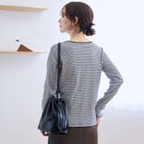 【定番 / 新色追加】メロークルーネックロンT | coen【women】 | 詳細画像17 