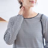 【定番 / 新色追加】メロークルーネックロンT | coen【women】 | 詳細画像18 