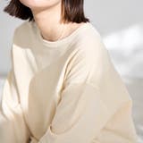 【Feel Soft / フィールソフト】接結 ロングスリーブTシャツ | coen【women】 | 詳細画像14 