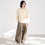 【Feel Soft / フィールソフト】接結 ロングスリーブTシャツ | coen【women】 | 詳細画像8 