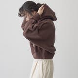 【Feel Soft / フィールソフト】ショート丈 両面微起毛裏毛フーディ | coen【women】 | 詳細画像16 