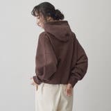 【Feel Soft / フィールソフト】ショート丈 両面微起毛裏毛フーディ | coen【women】 | 詳細画像17 