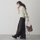 【Feel Soft / フィールソフト】ショート丈 両面微起毛裏毛フーディ | coen【women】 | 詳細画像6 
