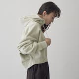 【Feel Soft / フィールソフト】ショート丈 両面微起毛裏毛フーディ | coen【women】 | 詳細画像9 