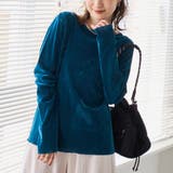 TURQUOISE | シアーベロアロンT | coen【women】