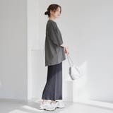 ピグメントドッキング布帛五分袖Tシャツ | coen【women】 | 詳細画像14