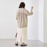 ピグメントドッキング布帛五分袖Tシャツ | coen【women】 | 詳細画像23