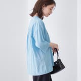 ピグメントドッキング布帛五分袖Tシャツ | coen【women】 | 詳細画像26