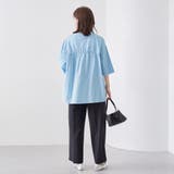 ピグメントドッキング布帛五分袖Tシャツ | coen【women】 | 詳細画像29