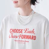 ピグメントドッキング布帛五分袖Tシャツ | coen【women】 | 詳細画像34