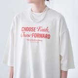 ピグメントドッキング布帛五分袖Tシャツ | coen【women】 | 詳細画像37