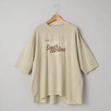 ピグメントドッキング布帛五分袖Tシャツ | coen【women】 | 詳細画像43
